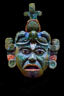 Jade funerary mask