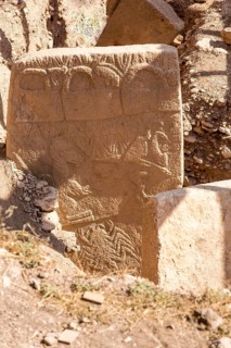 Gobekli Tepe Potbelly Hill is an archaeological site in the Southeast Anatolia region of Sanliurfa