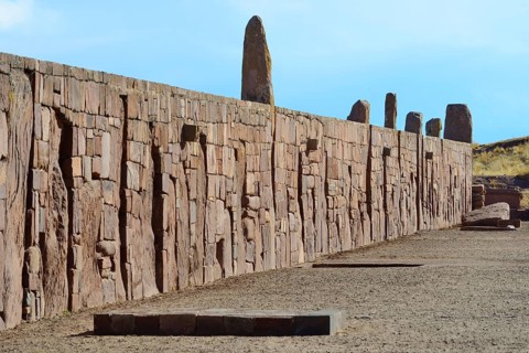 Wall of the Kalasasaya
