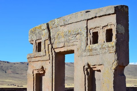 Back of the Sun Gate from the pre-Inca period