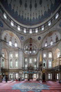 People perform the ritual prayers of Islam in Eyup Sultan
