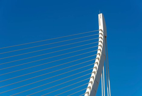 Cable-stayed Assut de l'Or Bridge
