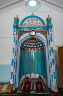 Interior of the red mosque