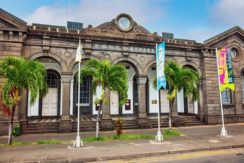 Historic Post Office Building of former Mauritius Post Office