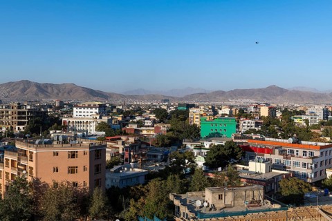 Overlook over Kabul