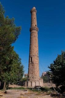Minarett in the Gawhar Shad Mausoleum