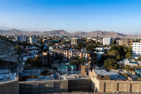 Overlook over Kabul