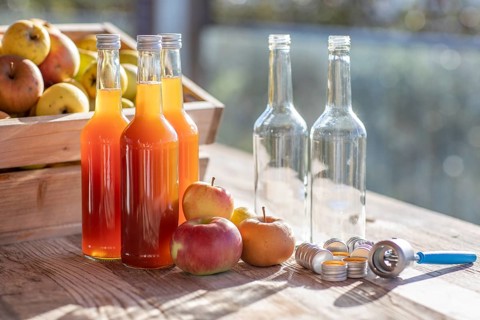 Apple juice naturally cloudy