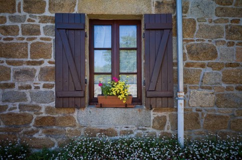 Window of a residence