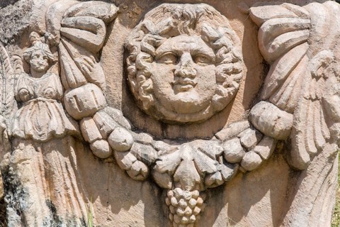 Relief detail of a tomb in Aphrodisias