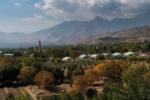 Paghman Hill Castle and gardens