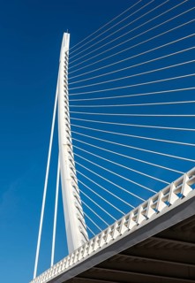 Cable-stayed Assut de l'Or Bridge