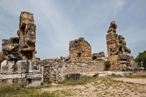 Hadrian's Bath of Aphrodisias in Aydin