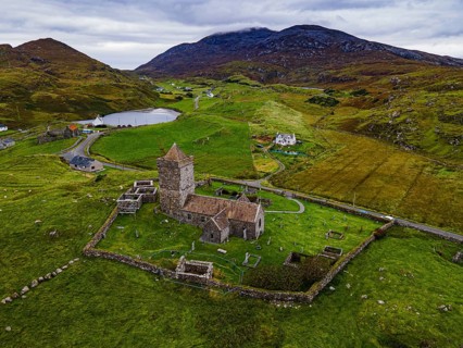 Aerial of St Clements Church