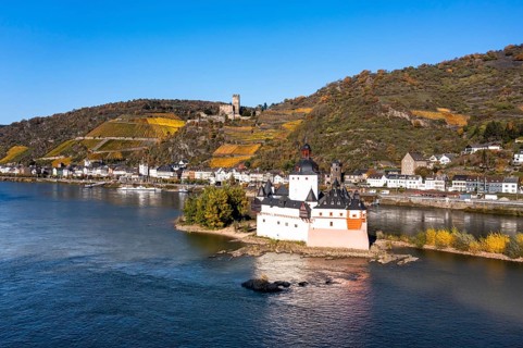 Zollburg Pfalzgrafenstein in the Rhine