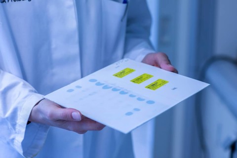Result of a laboratory examination