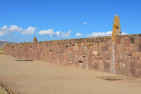 Wall of the Kalasasaya