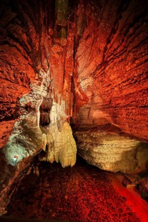 Dripstone cave