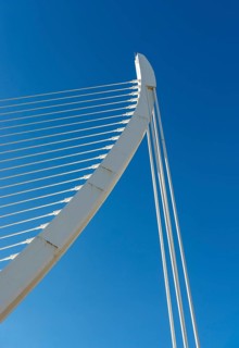 Cable-stayed Assut de l'Or Bridge