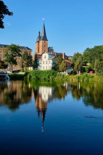 Rote Spitzen at the small pond