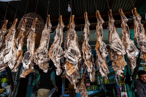 Dried meat for sale