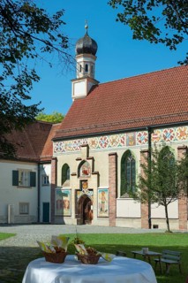 Chapel in the courtyard of Blutenburg Palace