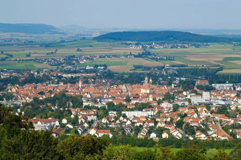 View of Weissenburg from the Wuelzburg