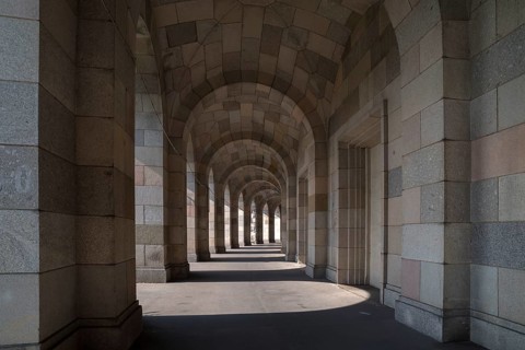 Arcade circuit of the Congress Hall