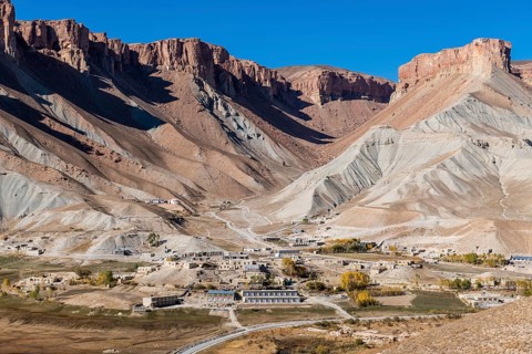 Mountain village in the Unesco National Park