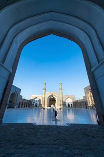 Sunrise over the Great Mosque of Herat