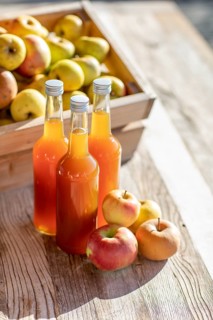 Apple juice naturally cloudy