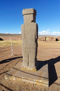Ponce Monolith from behind