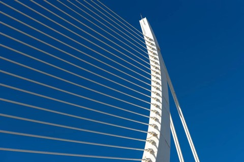 Cable-stayed Assut de l'Or Bridge