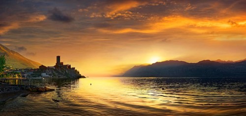 Historic coastal town of Malcesine