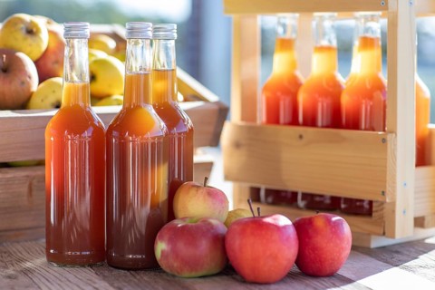 Apple juice naturally cloudy