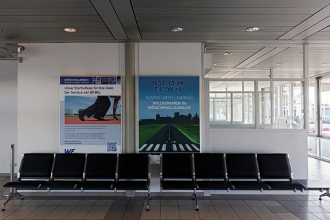 Empty waiting room