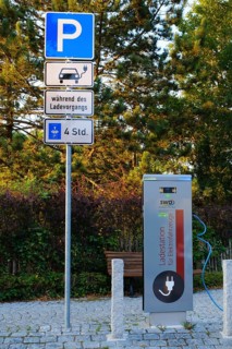 Parking for electric vehicles