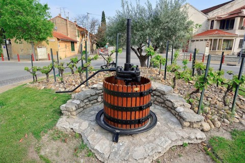 Old wine press