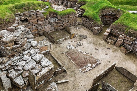 Excavations at Skara Brae