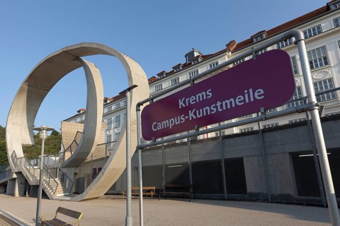 Krems Campus Art Mile railway station