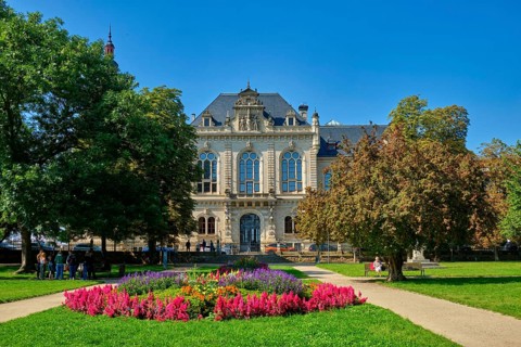 Merseburg Castle Garden and Estates House