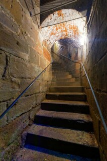 Stairs to the casemates