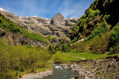 Sixt-fer-a-Cheval near Samoens