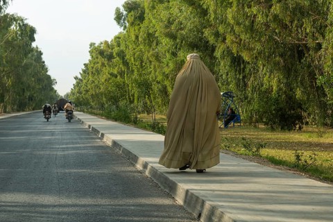 Women in Burqa