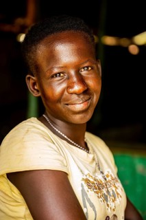 Young girl of the Laarim tribe