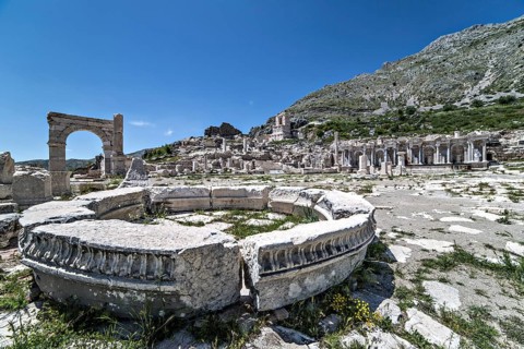 Sagalassos is an archaeological site in southwest Turkey