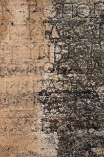 Writing on a tomb in the northern necropolis of Hierapolis