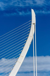 Cable-stayed Assut de l'Or Bridge