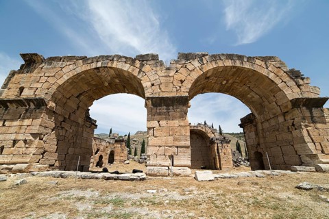 The Basilica Baths in Hierapolis