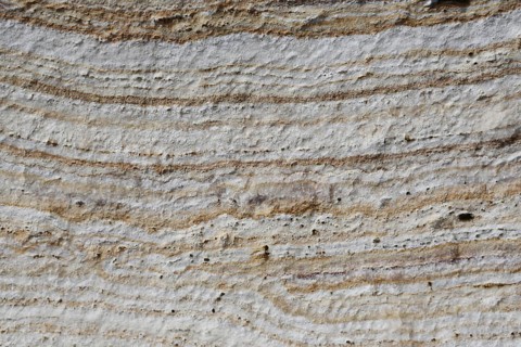 Macro shot detail of the marble column in Laodikya Ancient City